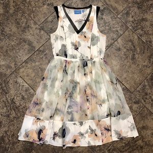 SIMPLY VERA VERA WANG FLORAL DRESS